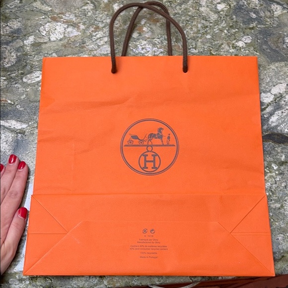 Hermès shopping bag - Picture 2 of 3